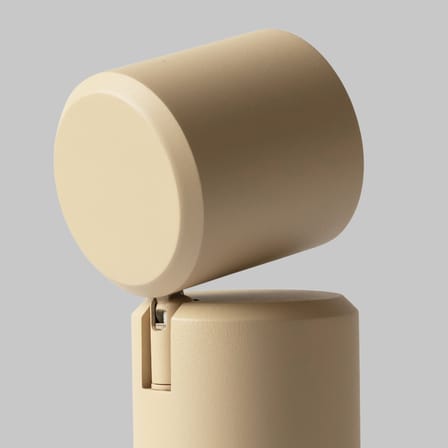 Milan LED Wireless rechargeable lamp metal beige / Wall light - Orientable - It's about Romi