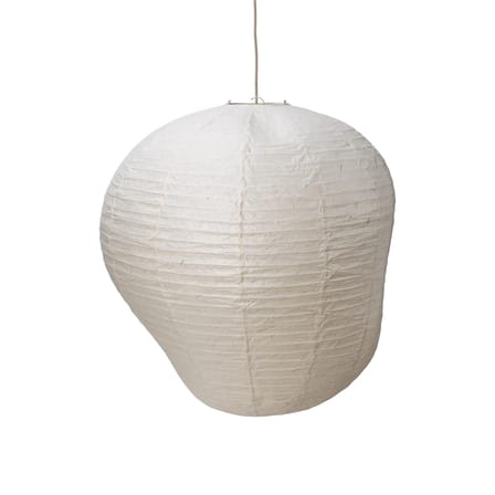 Abat-jour Kurbis papier blanc / Ø 75,5 x H 80 cm - Ferm Living