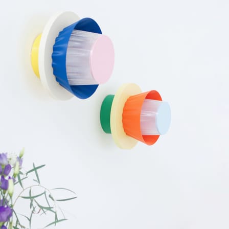 Applique Mina / Ø 20 cm - Plastique recyclé / Fabriqué en France - Warren & Laetitia