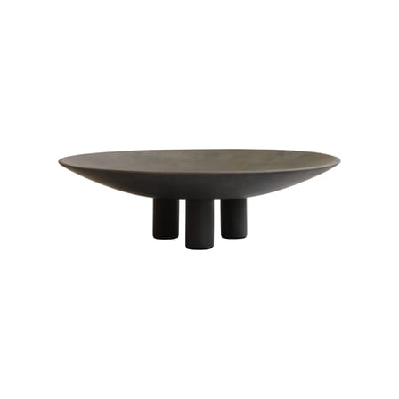 Centrotavola Duck Big ceramica marrone / Ø 45 x H 14 cm - 101 COPENHAGEN