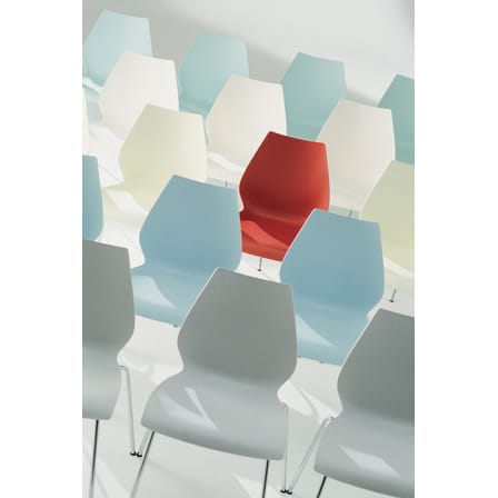 Chaise empilable Maui plastique blanc - Kartell