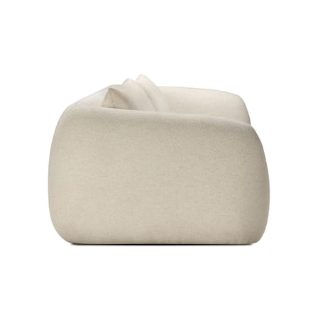 Sofa Figur textil weiß / 3-Sitzer - L 244 cm - Ethnicraft