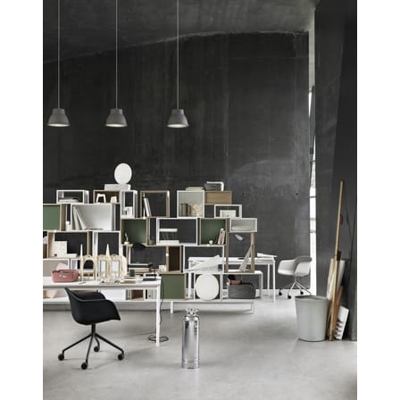 Panier Restore Tray tissu gris / 31 x 40 cm - Feutre recyclé - Muuto