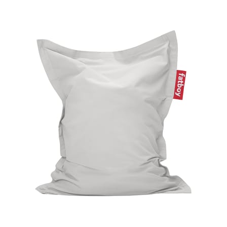Pouf bambini Junior Canvas tessuto grigio / Riciclato - 130 x 100 cm - Fatboy