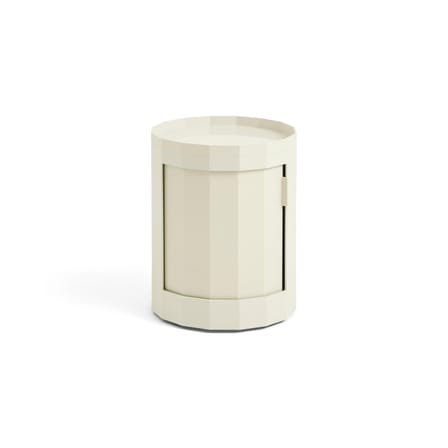 Rangement Facet Low / H 49 cm - 1 porte / Avec roulettes - Hay
