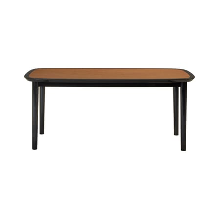 Equilibre Rectangular table wood black / 180 x 90 cm - Maison Sarah Lavoine