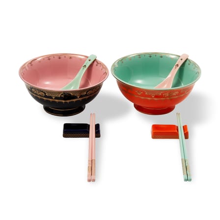 Set vaisselle Grandpa / Ensemble Ramen 2 personnes - Pols Potten