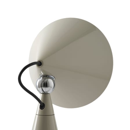 Pose LED Wireless rechargeable lamp plastic material beige / Orientable - Tom Dixon
