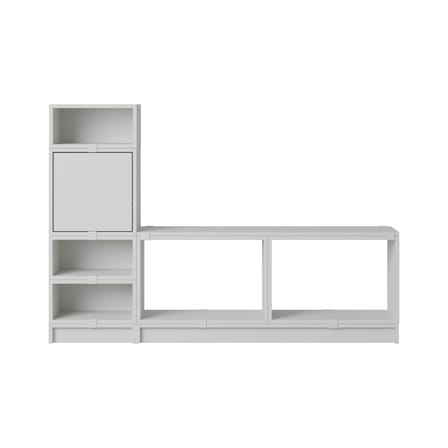 Accessoire / Socle L 131 x P 35 x H 10 cm - Pour modules Stacked Medium ou Large - Muuto