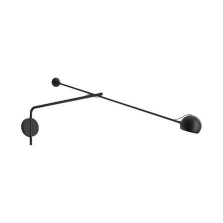Applique Ixa LED métal gris / L 110 cm - Orientable - Artemide