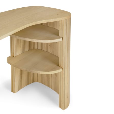 Bureau Roller Max bois naturel / L 137 x P 52 cm - Ethnicraft