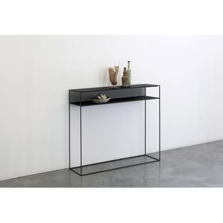 Console Tristano métal noir / L 124 cm - Zeus