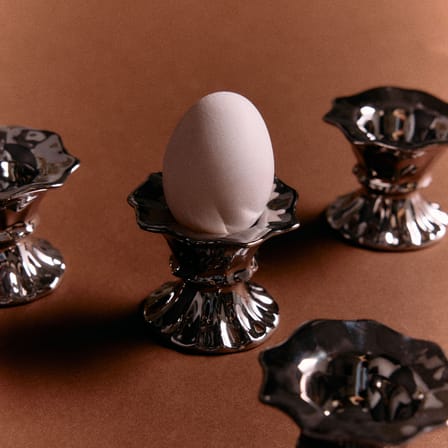 Set de 4 coquetiers New Classics céramique - HK LIVING