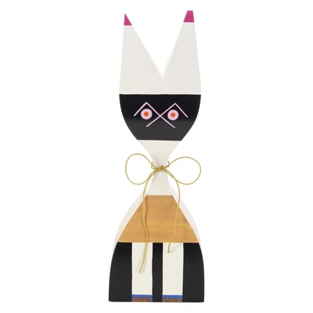 Décoration Wooden Doll No. 9 super large bois multicolore / By Alexander Girard, 1952 - H 82 cm - Vitra