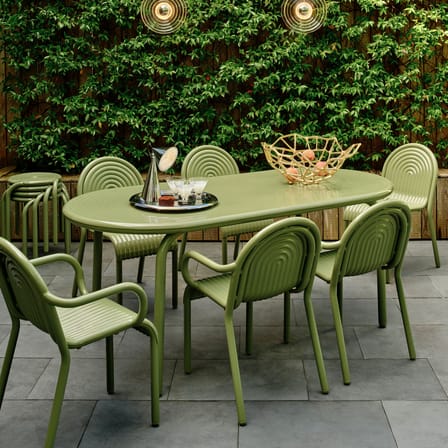 Lampada senza fili ricaricabile Pose LED materiale plastico argento / Orientabile - Tom Dixon