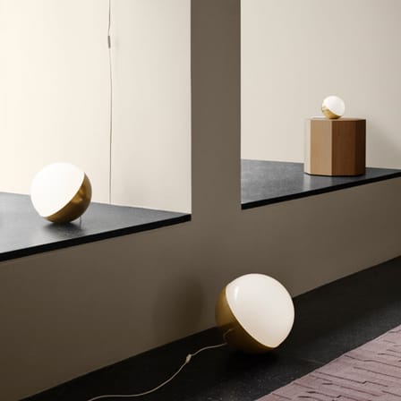 Lampe à poser VL Studio métal verre noir / Lampadaire - Ø 25 cm - Louis Poulsen