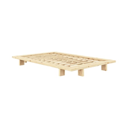 Lit 1 place Japan bois naturel / Pour matelas 120 x 200 cm - KARUP