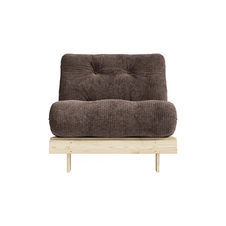 Fauteuil convertible Roots / Dormeuse & lit d'appoint - 3 positions / Structure pin clair - KARUP
