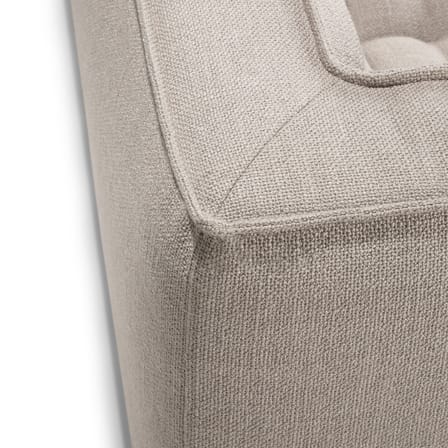 Canapé 2 places N701 tissu beige / L 205 cm - Ethnicraft