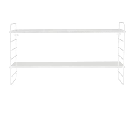 Regal North metall holz weiß / L 65 x H 35 cm - Metall & MDF - Bloomingville