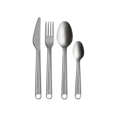 Set de couverts Conversational Objects / By Virgil Abloh - 4 couverts - Alessi