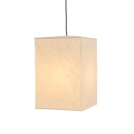 Abat-jour Paper Shade Cube papier blanc / 38 x 38 x H 55 cm - Hay