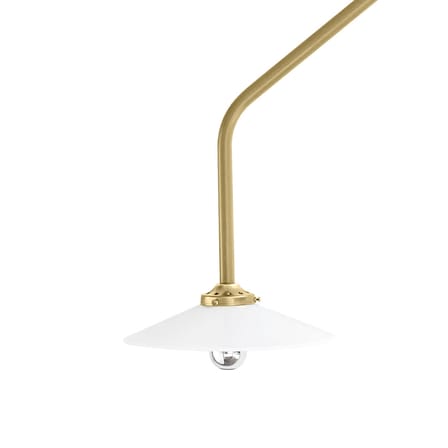 Applique avec prise Hanging Lamp n°4 métal or / H 180 x L 90 cm - valerie objects