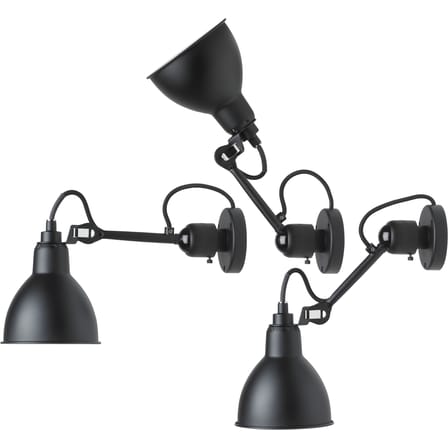 Applique N°304 SW métal rouge / Lampe Gras - DCW éditions