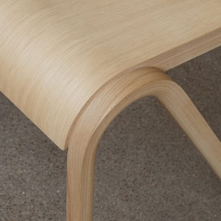 Chaise empilable Ready bois naturel - Audo Copenhagen