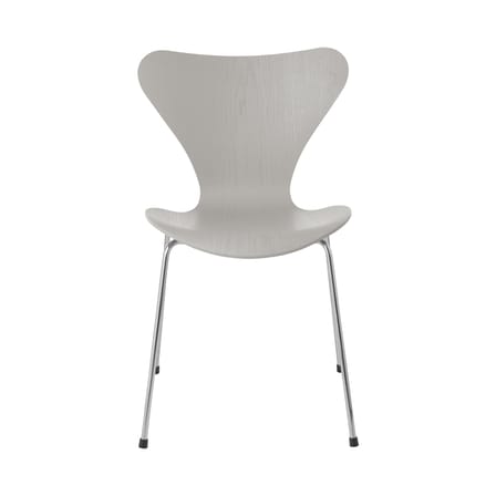 Chaise empilable Série 7 bois gris / Frêne teinté - Arne Jacobsen, 1955 - Fritz Hansen