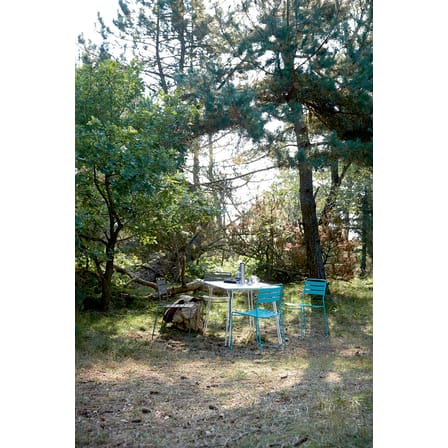 Chaise empilable Surprising métal vert gris - Fermob