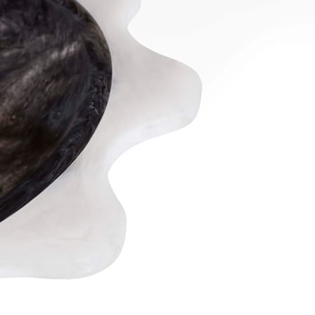Centre de table Como / Coupe à fruits - Effet marbré - Jonathan Adler