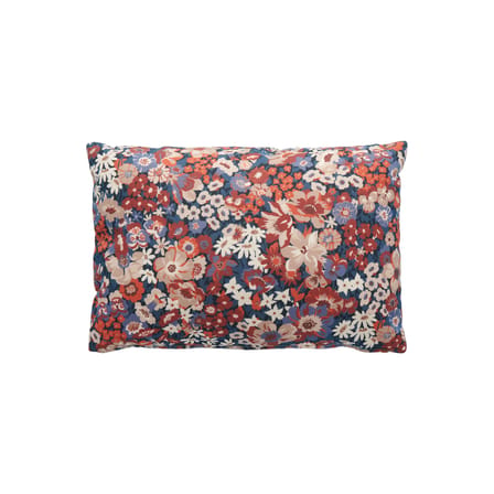 Coussin d'extérieur Liberty tissu rouge / 45 x 32 cm - Kartell