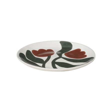Dessertteller Dora keramik braun / Ø 20 cm - handbemalt - BROSTE COPENHAGEN