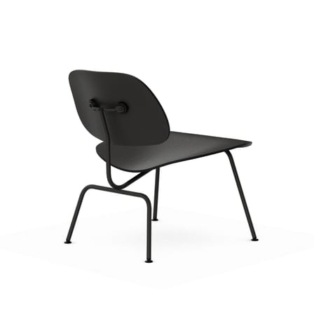 Fauteuil bas Plywood Group LCM bois noir / Charles & Ray Eames, 1945 - Vitra