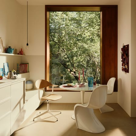 Fauteuil pivotant Mynt / Chêne - Vitra