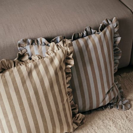 Foodera cuscino Ina tessuto blu / 50 x 50 cm - BROSTE COPENHAGEN