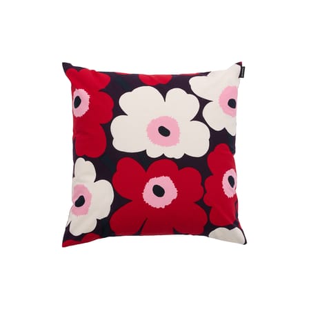 Housse de coussin Pieni Unikko rouge / 50 x 50 cm - Marimekko