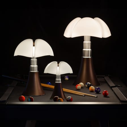 Lampe de table Minipipistrello LED / H 35 cm - Gae Aulenti, 1965 - Martinelli Luce