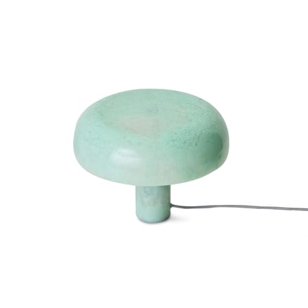 Lampe de table Mushroom plastique vert - HK LIVING