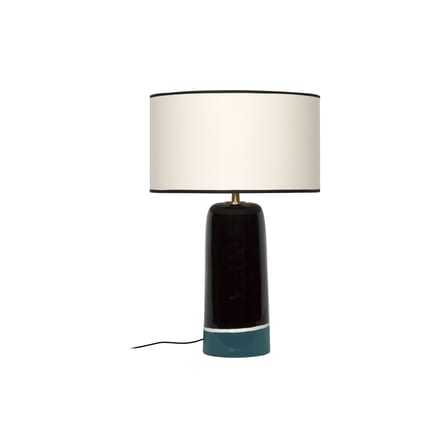 Lampe de table Sicilia Large céramique bleu / H 60 cm - Maison Sarah Lavoine