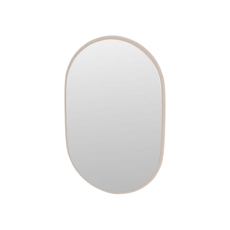 Miroir mural Colour Frame - Look bois beige / 46,8 x 69,6 cm - MONTANA