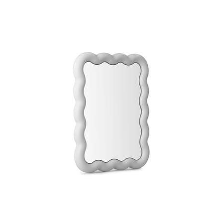 Miroir lumineux Illu LED plastique blanc / L 50 x H 65 cm - Normann Copenhagen