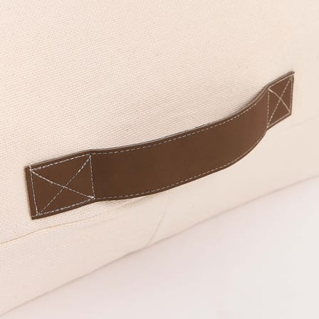 Pouf bambini Oasis tessuto beige - NOBODINOZ