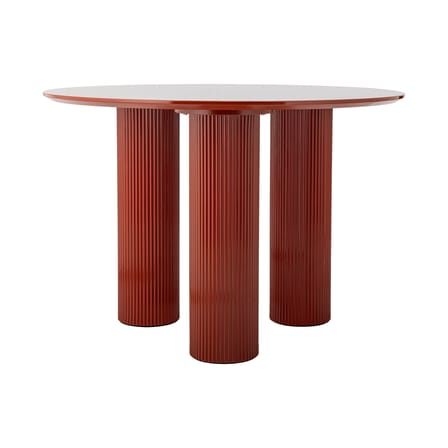 Table ronde Della bois rouge / Ø 110 cm - Bloomingville