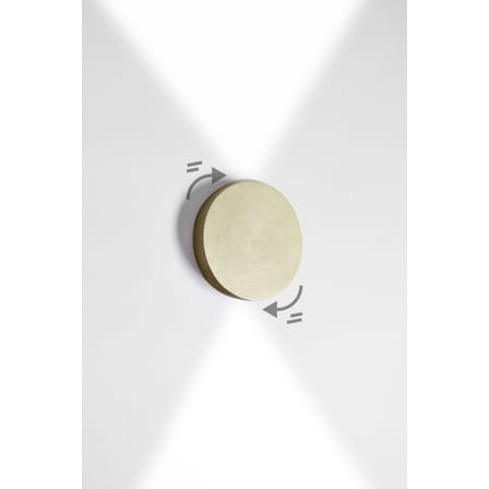 Applique Lane LED or métal / Ø 16,5 cm - ENOstudio