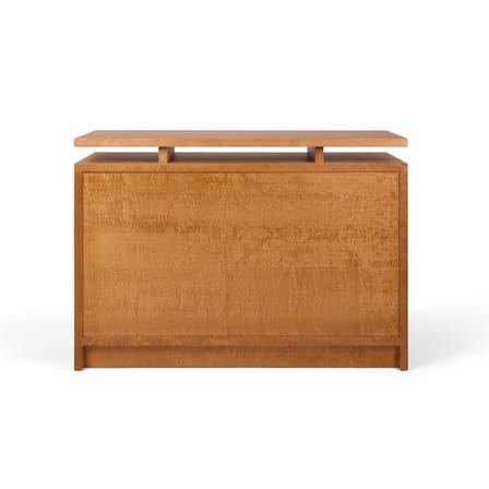 Comò Ratio legno naturale / L 100 x P 35 x H 70 - Frama 