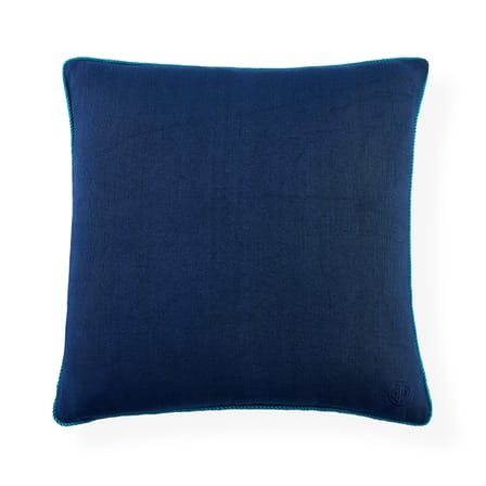 Cuscino Pompidou Border tessuto blu / 55 x 55 cm - Jonathan Adler