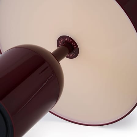 Lampada senza fili ricaricabile Bell Portable LED materiale plastico viola / H 28 cm - Tom Dixon