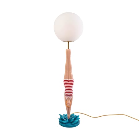 Lampe de table Diver verre multicolore / H 94 cm - Seletti
